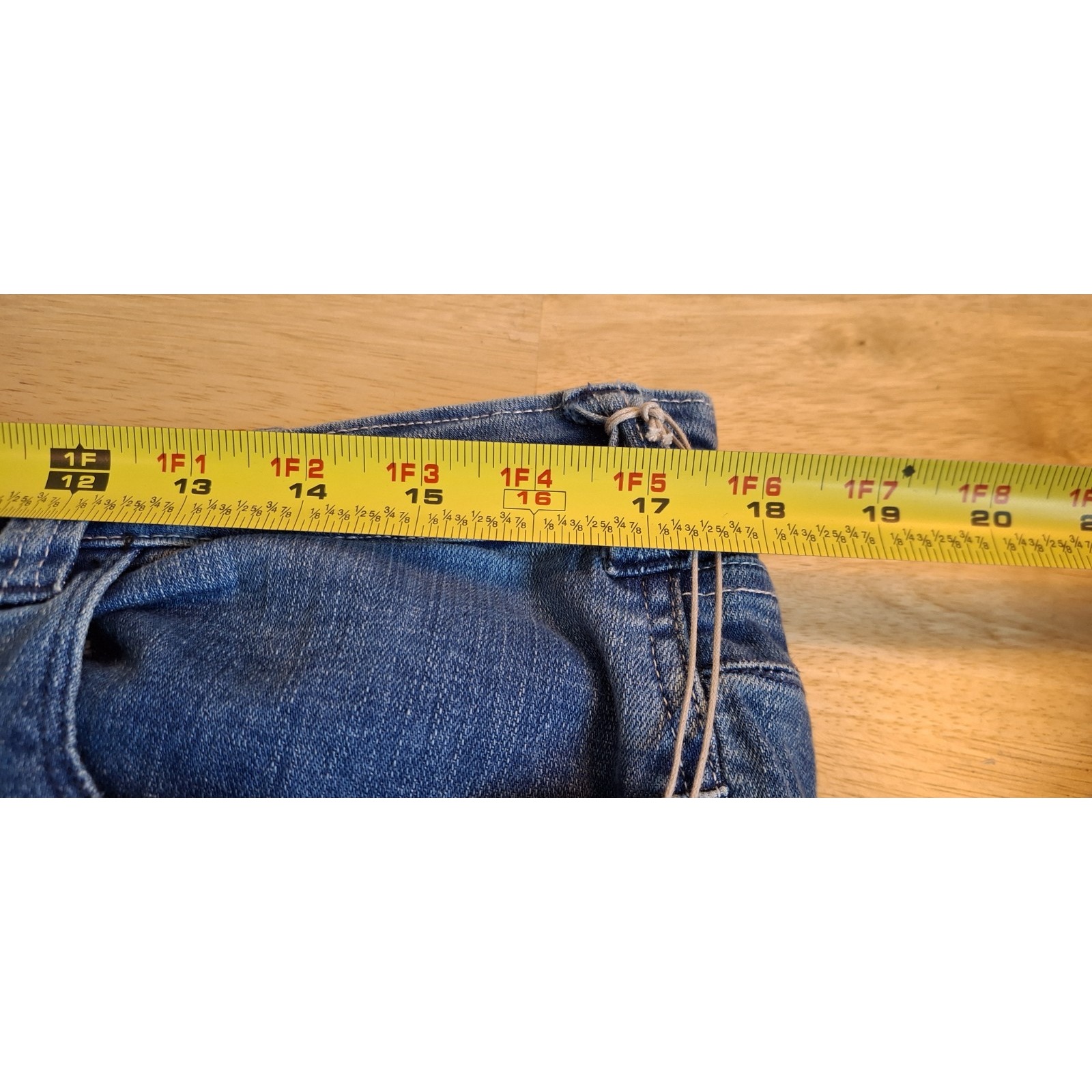 Dovetail Workwear Dx Bootcut Denim Jeans Utility Pants Size 18- 36x31 Nwt — image 6 of 8